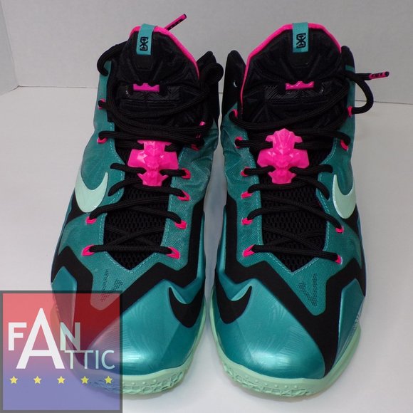 Nike Lebron XI South Beach Shoes Size 11 NIB - Picture 7 of 14
